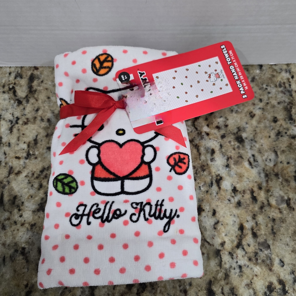 Hello Kitty Fall Hand Towels (2pack)